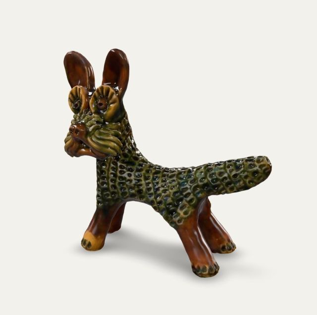 Звір вусатий. Васильківська майоліка, 3D-модель