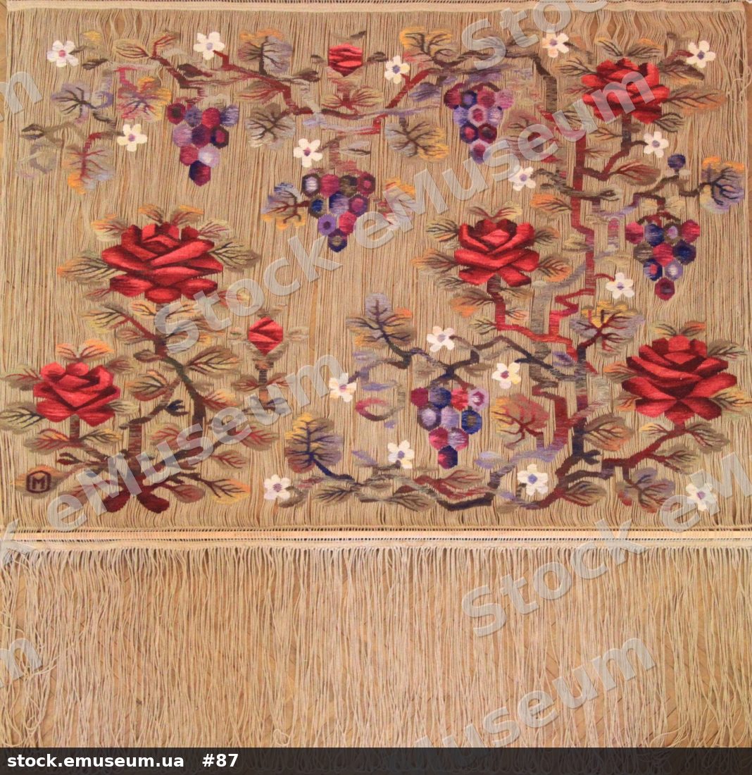 Олег Машкевич (1925–1996) Килим Троянди та виноград